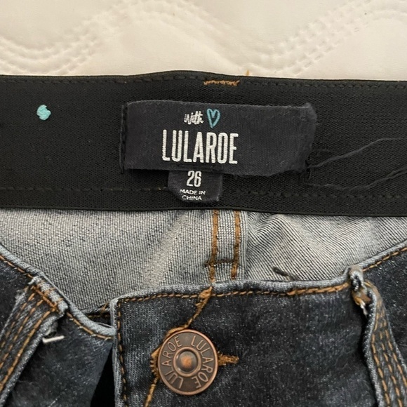 LuLaRoe skinny jeans Size 26 stretchy - Picture 8 of 9